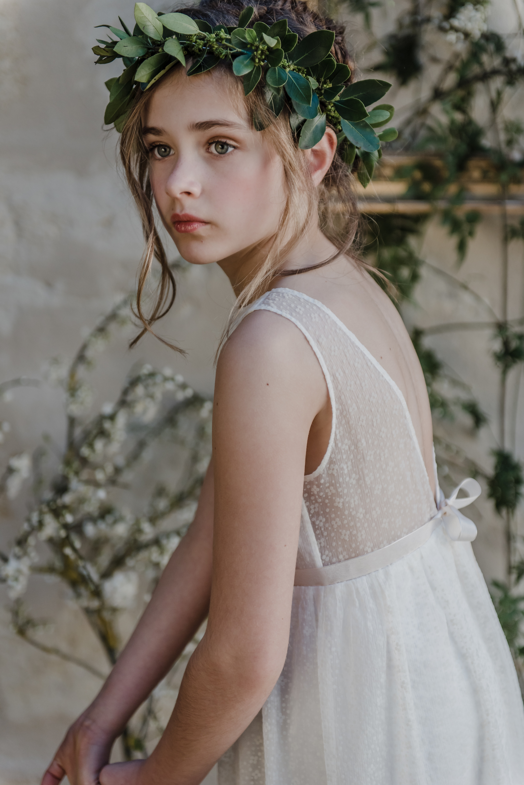 Robe De Cérémonie Enfant Modèle Rosée