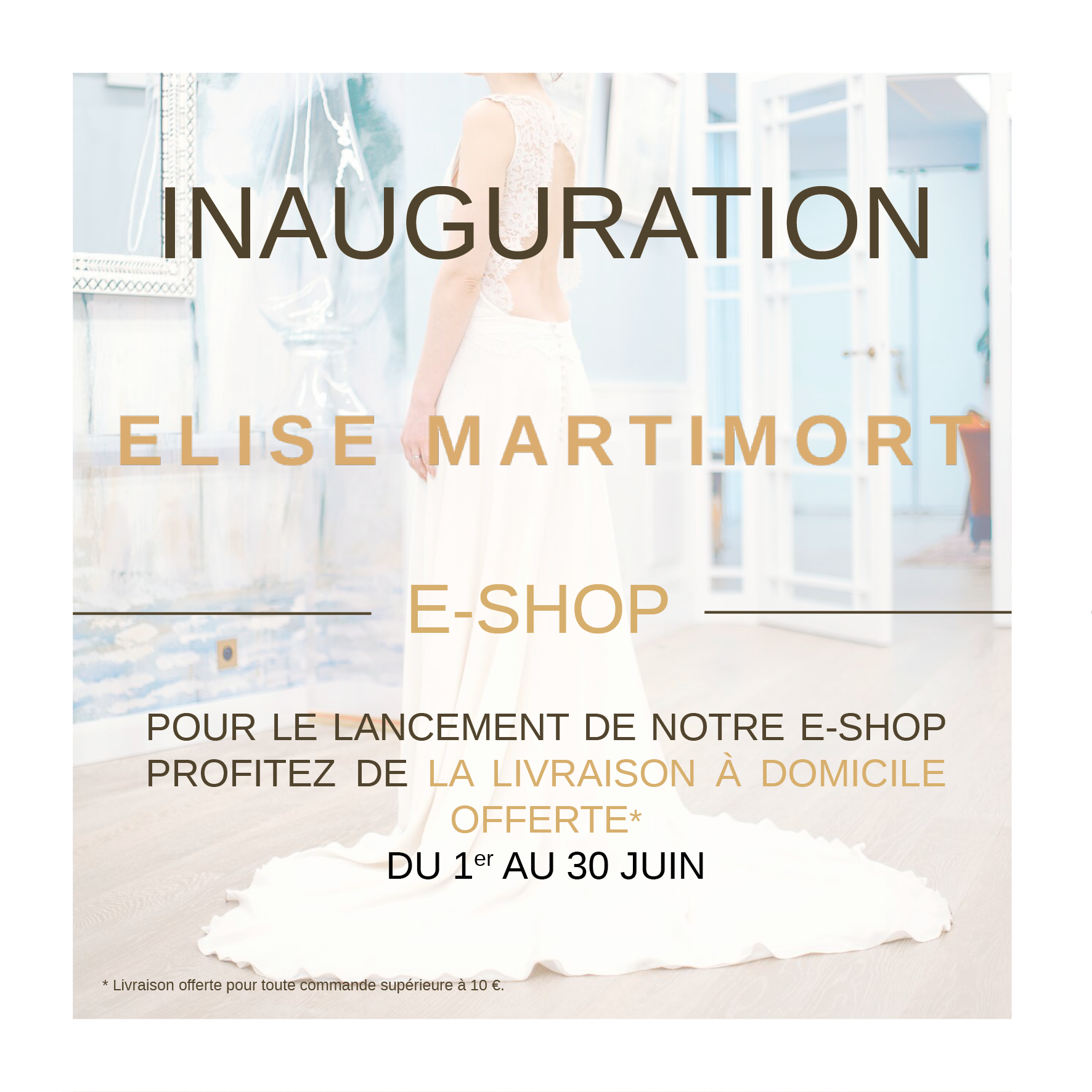 Ouverture E-Shop Elise Martimort