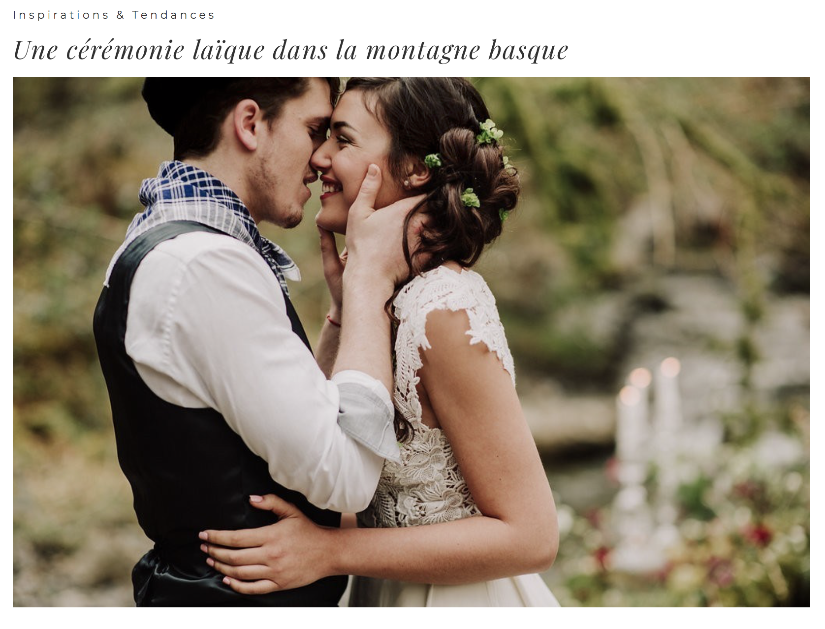 Shooting mariage inspirations basques