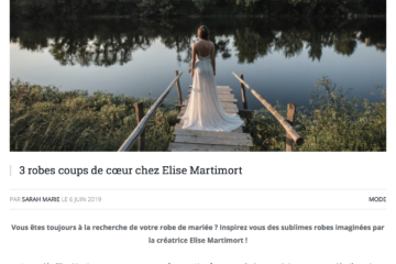 3 robes préférés elise Martimort wedding magazine