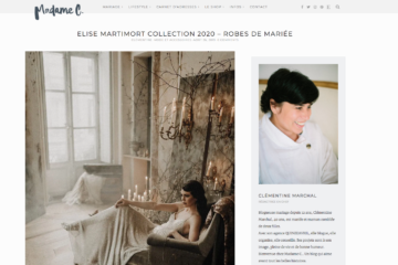 le blog de Madame C met en avant notre shooting capsule couture 2020
