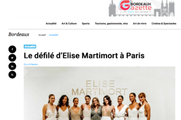 Le défilé d’Elise Martimort à Paris