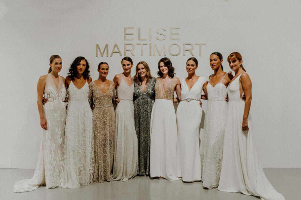 Defile collection MUSE Elise Martimort creatrice de robes de mariee sur mesure