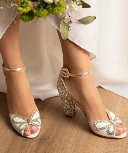 Chaussures mariee Rachel Simpson paillettes mariage