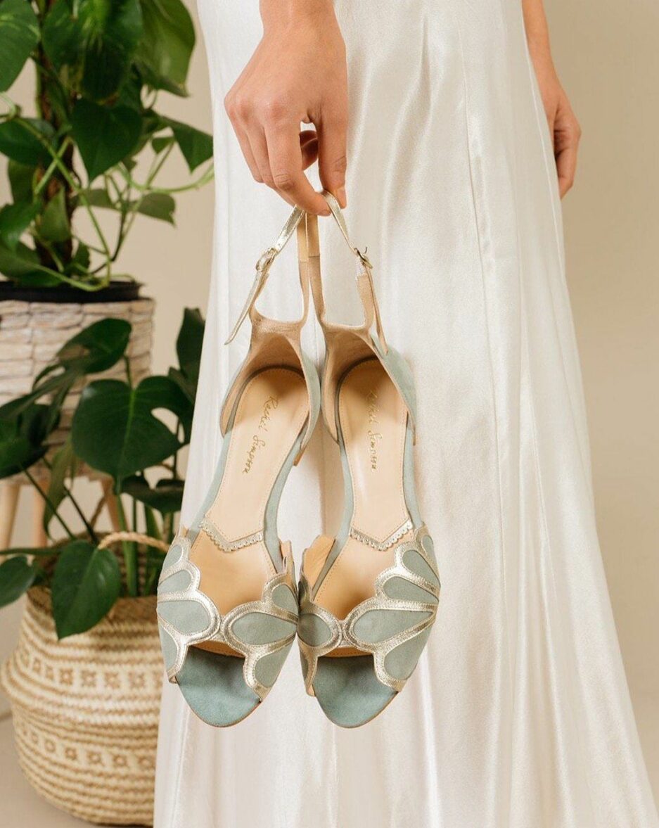 Chaussures plates mariee Rachel Simpson mariage